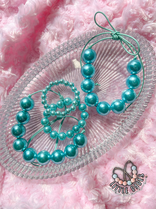 Turquoise Damsel Pearls